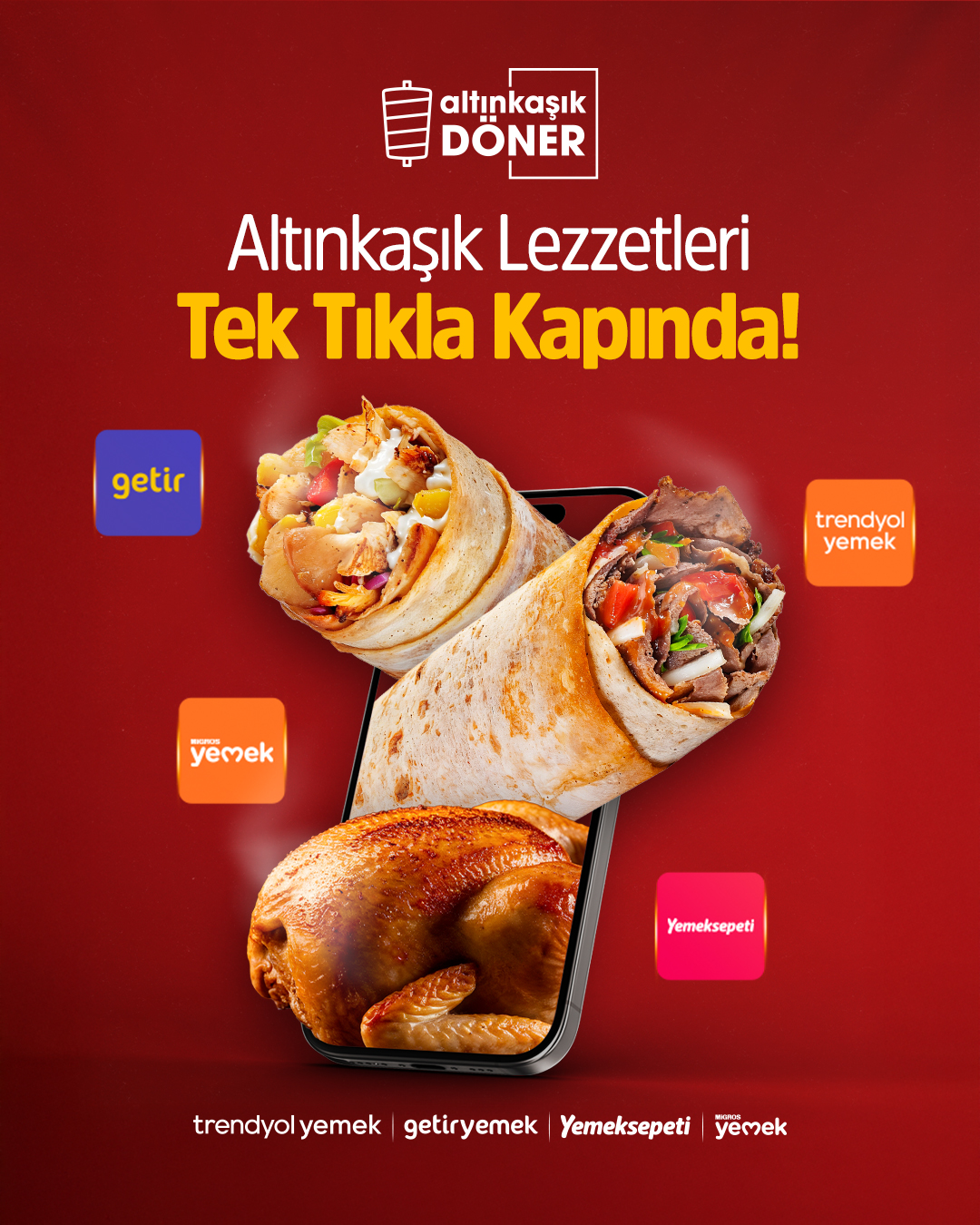 Altınkaşık Döner I Sosyal Medya Tasarımları görsel 2